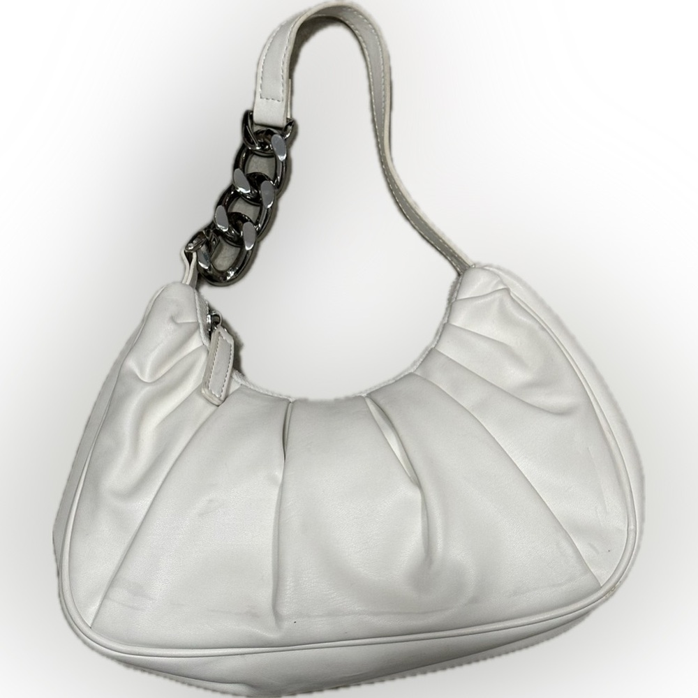 Forever 21 Baguette Bag | White
